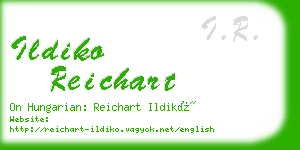 ildiko reichart business card